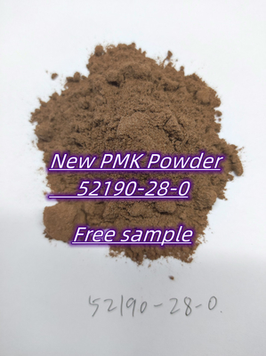 주식에서 CAS 52190-28-0 갈색인 PMK 파우더 2-Bromo-3',4'-(Methylenedioxy)Propiophenone